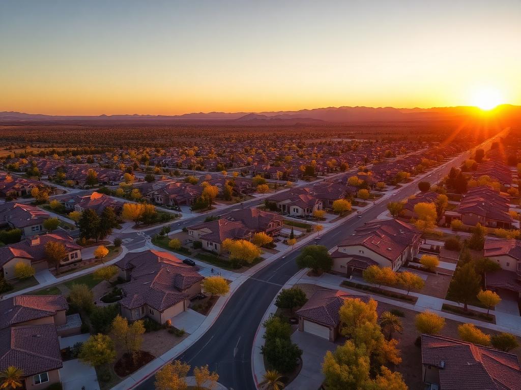 Green Valley neighborhood in the Las Vegas valley