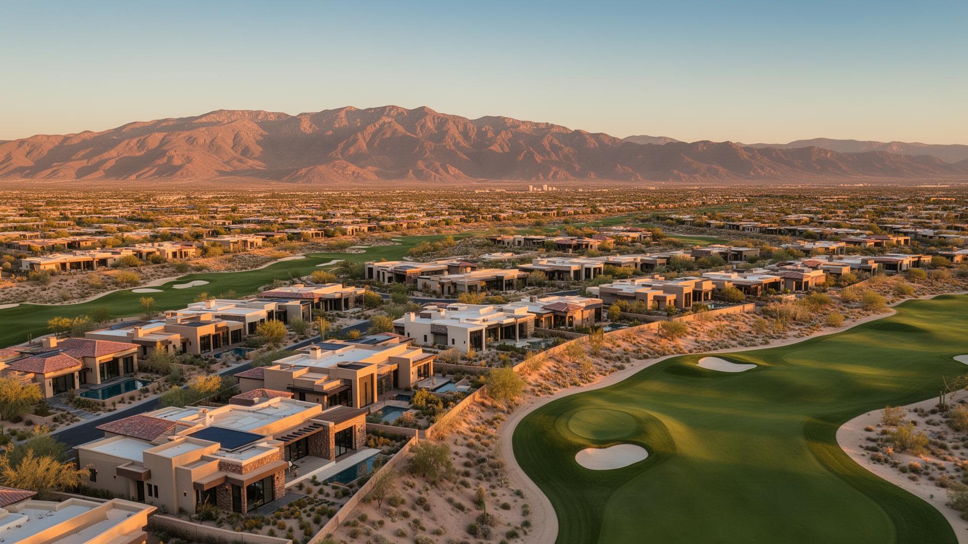 Henderson Guard-Gated neighborhood in the Las Vegas valley