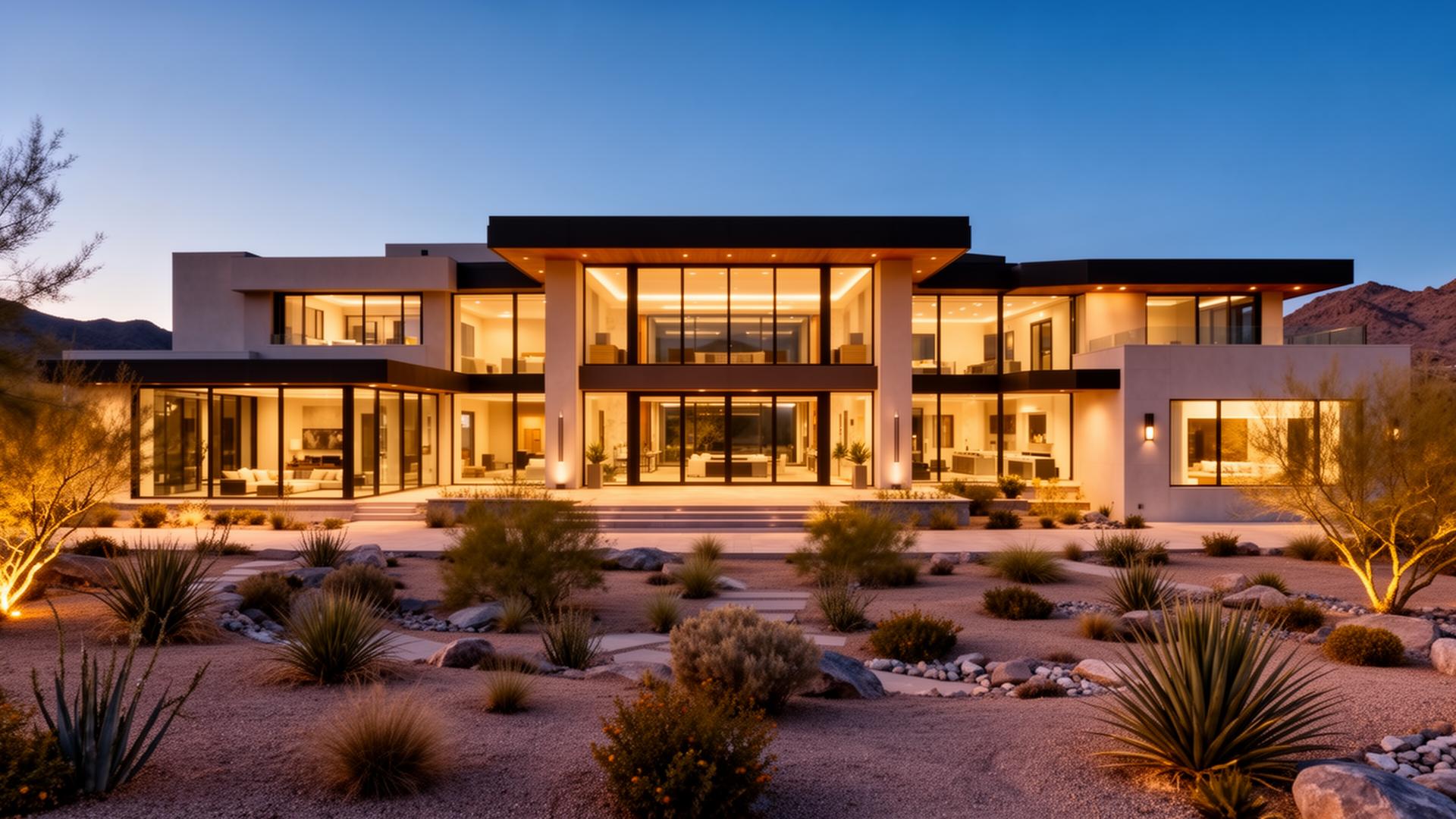 Modern Luxury Desert Mansion